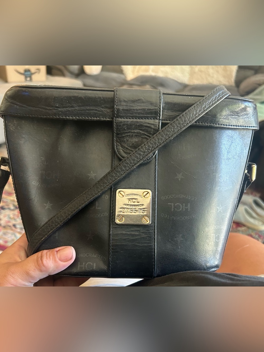 Vintage leather bag HCL
